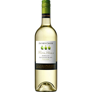 Jacobs Creek Three Vines Semillon Sauvignon Blanc Viognier Australian White Wine 75cl
