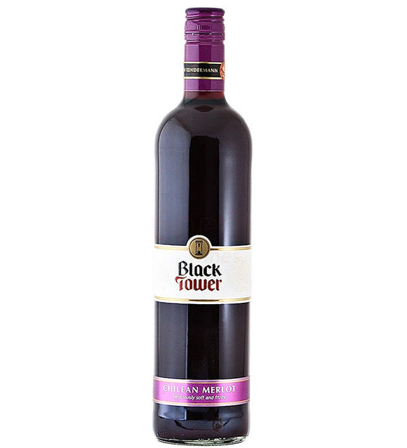 Black Tower Chilean Merlot Red Wine 75cl