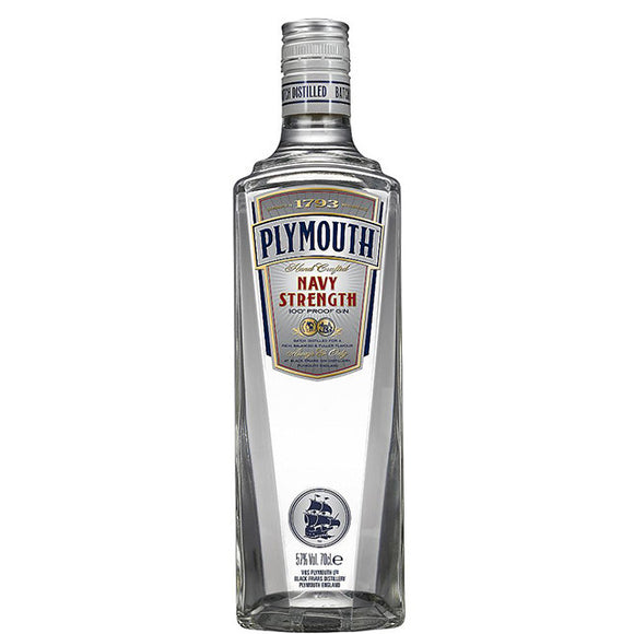 Plymouth Navy Strength 100 Proof Gin 70cl