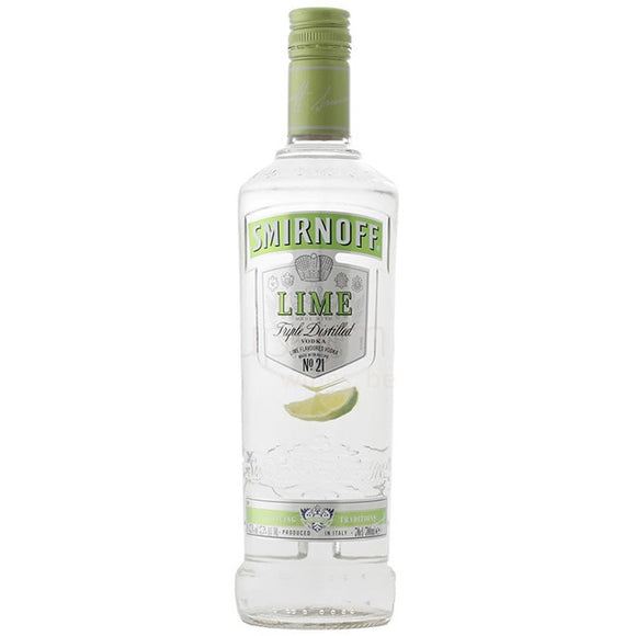 Smirnoff Lime Flavour Russian Vodka 70cl