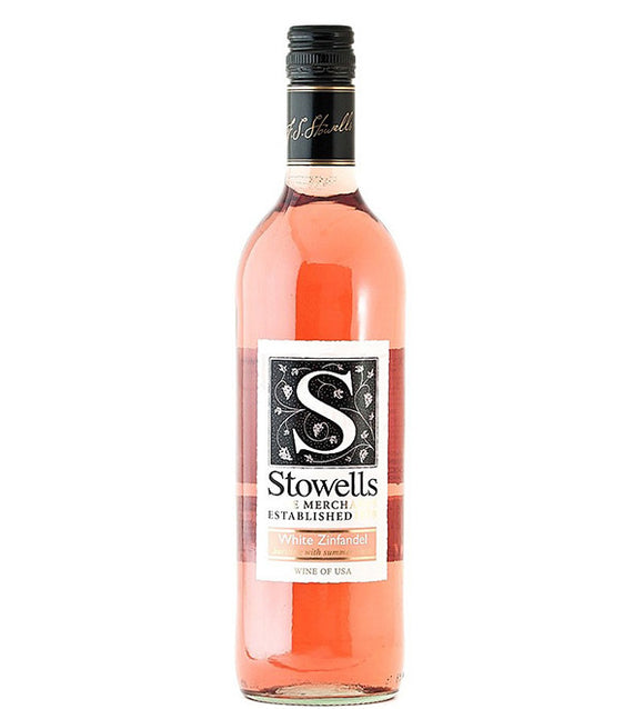 Stowells of Chelsea USA White Zinfandel Rose Wine 75cl